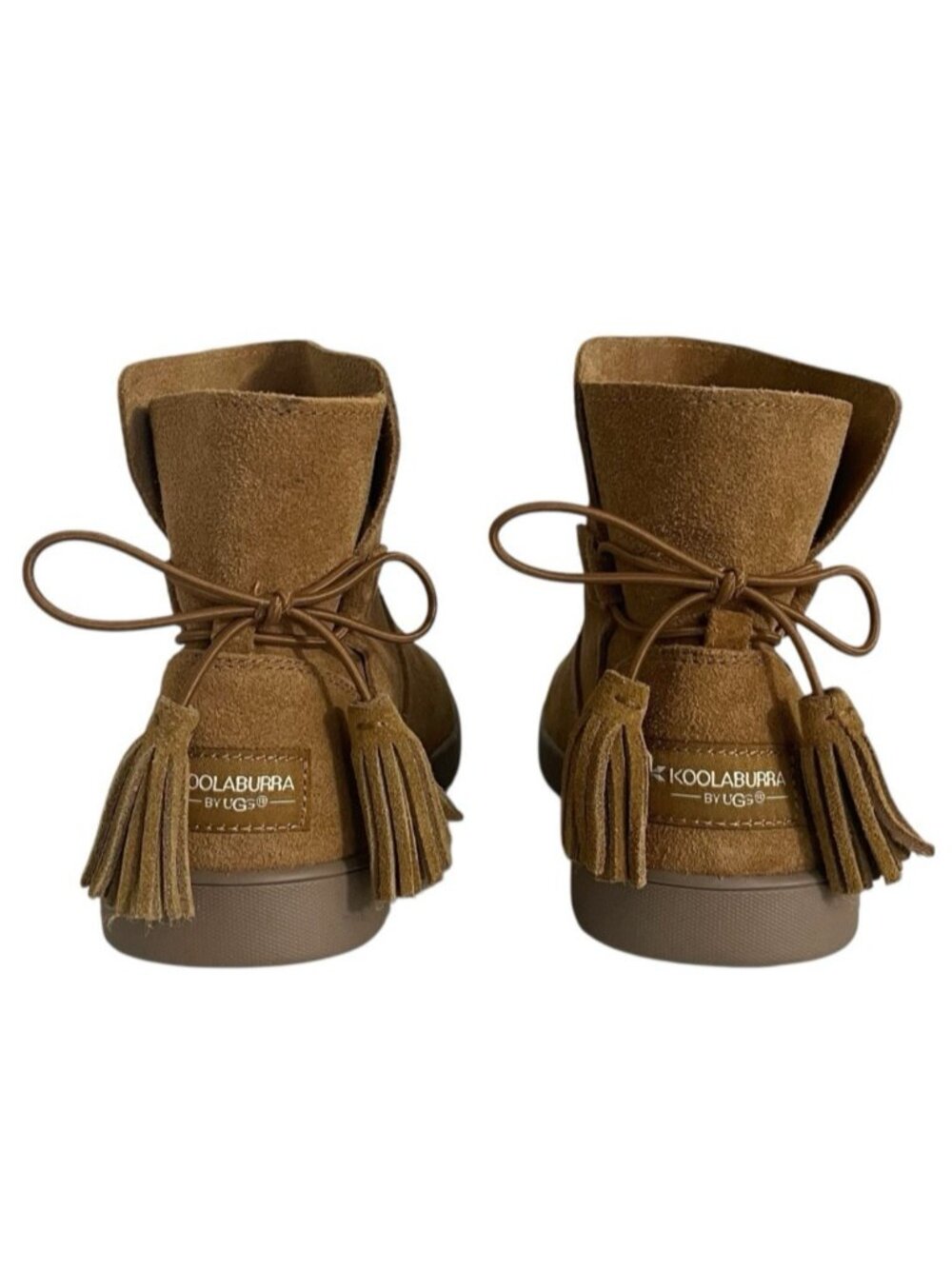 Koolaburra UGG Skyller Ankle Boots Size 6 Suede Tassel Booties Womens 1092579 - Picture 3 of 7
